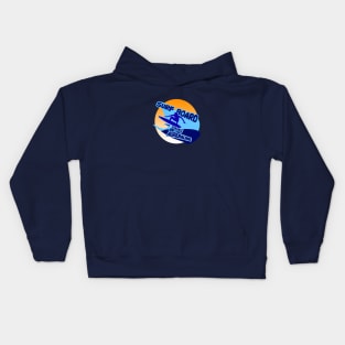 Surf Board, The Waves, and The Adrenaline Kids Hoodie